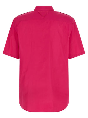 Prada Fuchsia Baumwollbluse