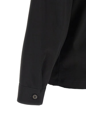 Prada Schwarze Baumwollbluse