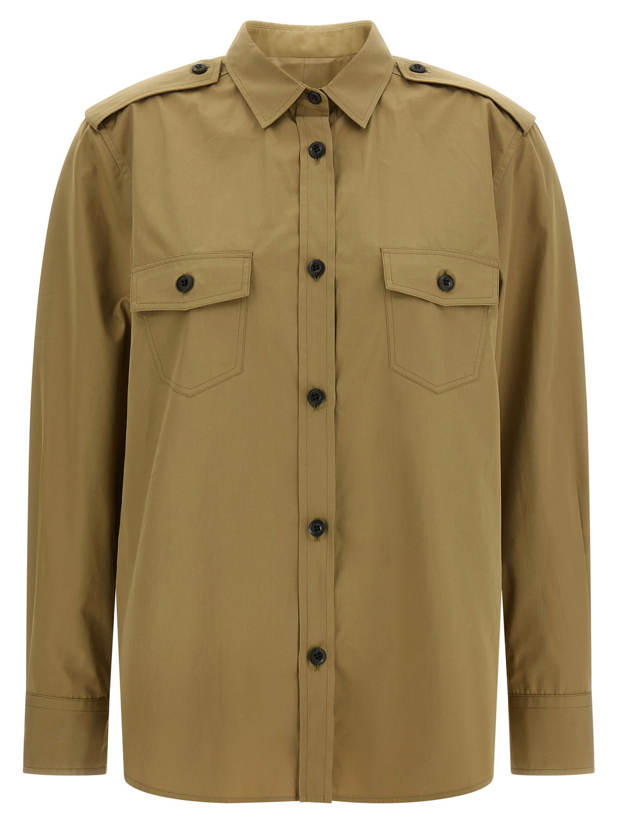 Prada Braune Baumwollbluse