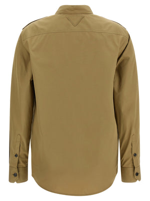 Prada Braune Baumwollbluse
