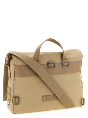 Prada Beige Baumwoll Umhängetasche