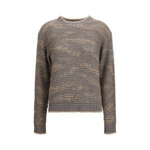 Fabiana Filippi Grauer Oves Aries Wollpullover