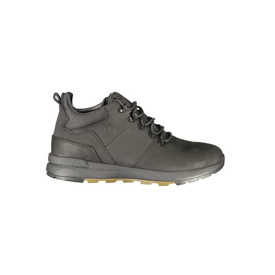 Lumberjack Herren-Sneaker aus schwarzem Polyurethan