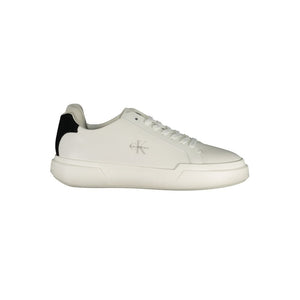 Calvin Klein Weißer Herren-Sneaker aus Polyurethan