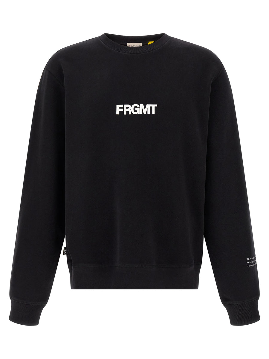 Black Cotton Sweatshirt