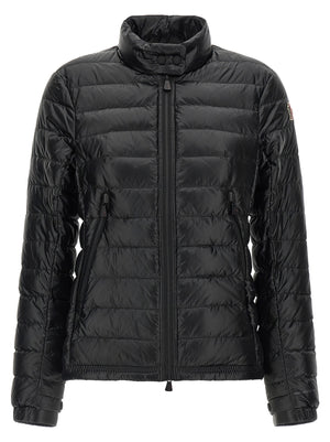 Black Polyamide Full-Length Jacket
