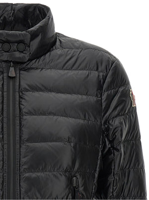 Black Polyamide Full-Length Jacket