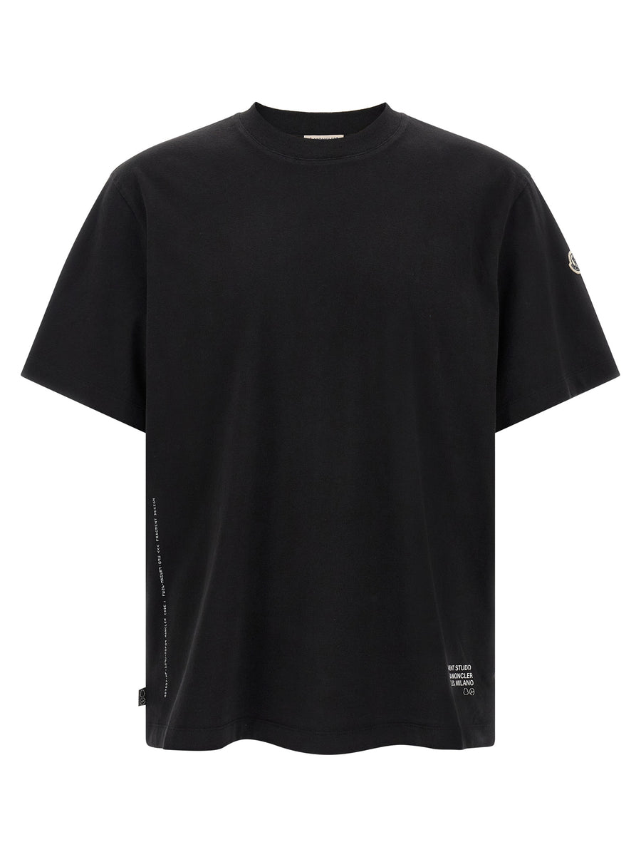 Black Cotton T-Shirt