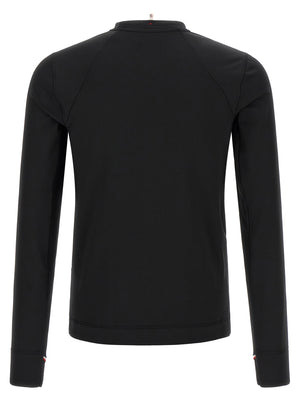 Black Polyester Cardigan
