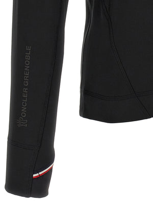 Black Polyester Cardigan