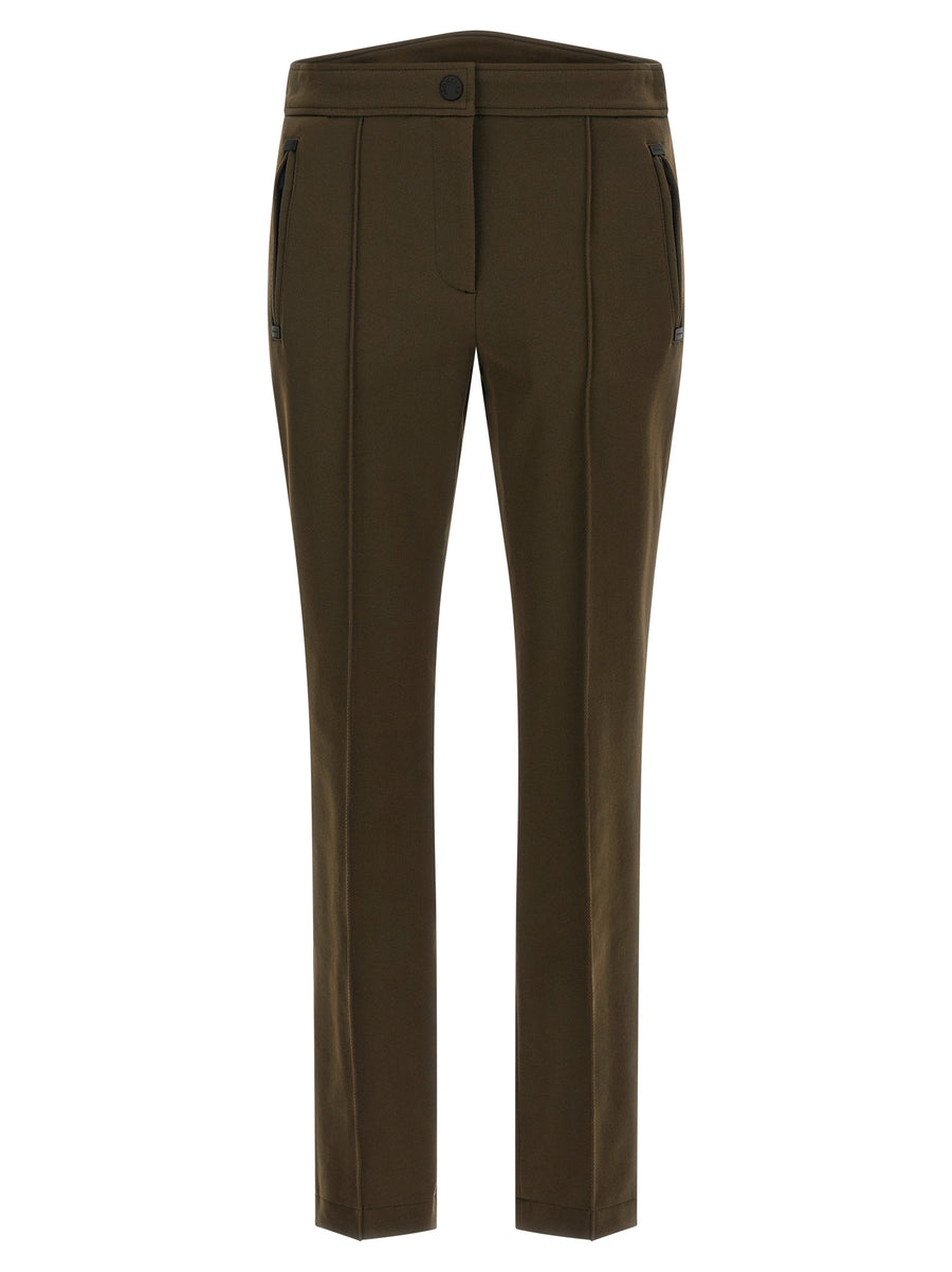 Bicolor Polyamide Athletic Pants