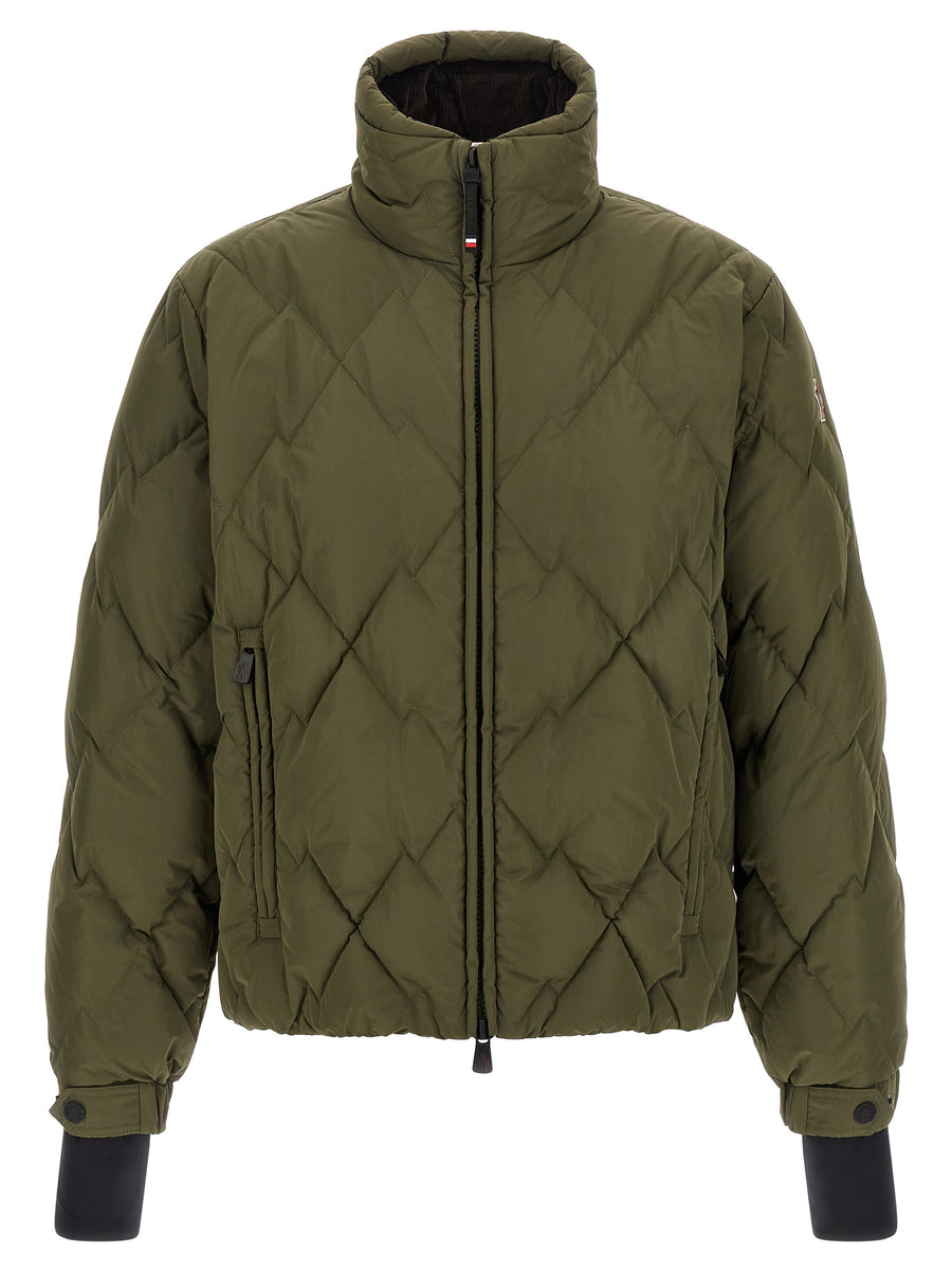 Bicolor Cotton Shell Jacket
