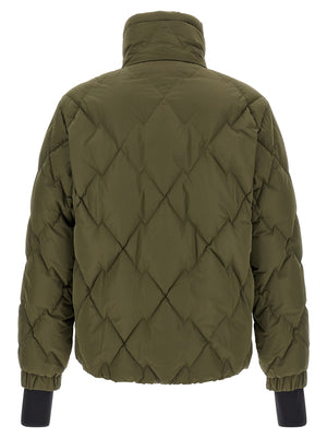 Bicolor Cotton Shell Jacket
