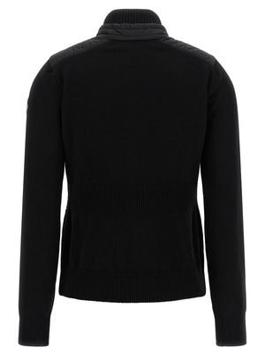 Black Polyamide Cardigan