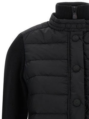 Black Polyamide Cardigan