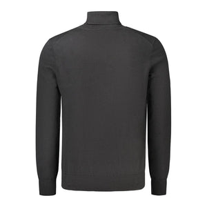 Black Wool Men's Sweater