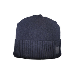 Blue Wool Men's Cap