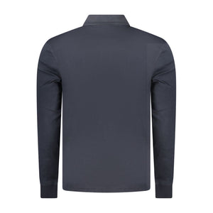 Blue Cotton Men's Polo
