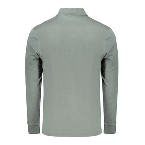 Green Cotton Men's Polo Shirt