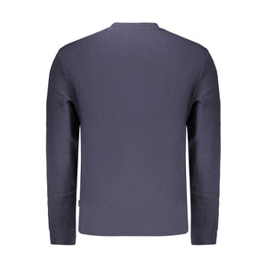 Blue Cotton Mens Shirt