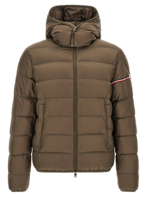 Bicolor Polyamide Full-Length Jacket