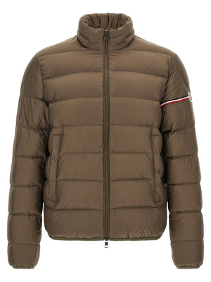 Bicolor Polyamide Full-Length Jacket