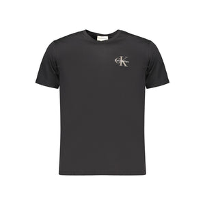 Black Cotton Men's T-Shirt