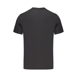 Black Cotton Men's T-Shirt