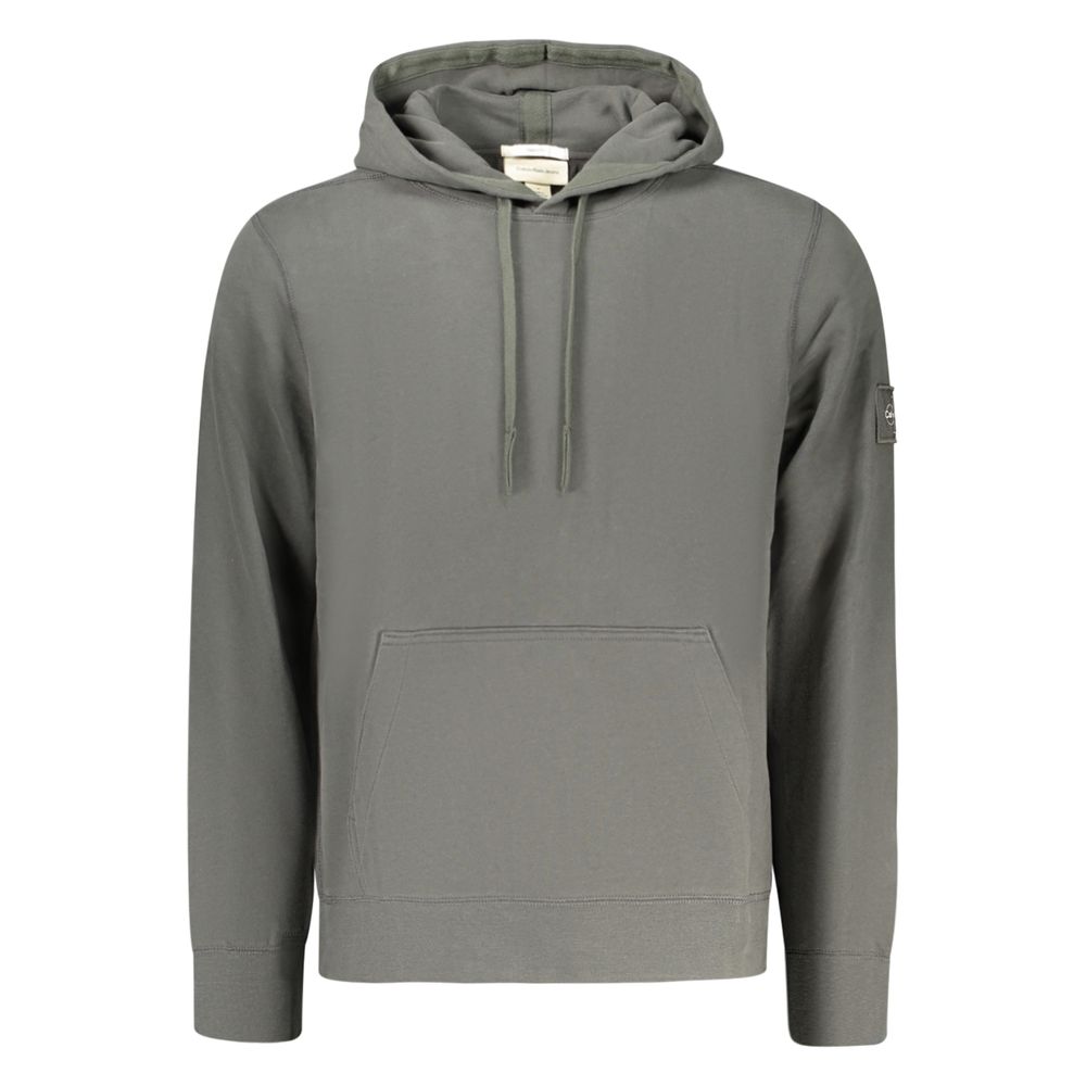Green Cotton Men's Sweatshirt