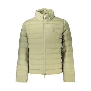 Green Polyamide Men's Jacket