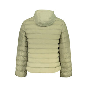 Green Polyamide Men's Jacket