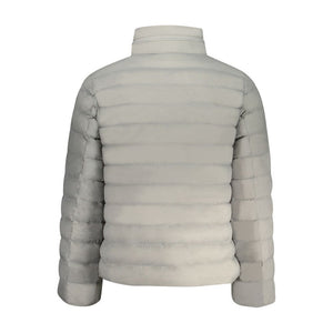 Gray Nylon Men's Jacket