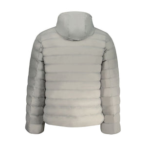 Gray Nylon Men's Jacket