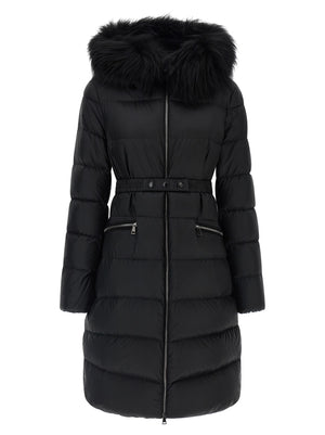 Black Polyamide Coat