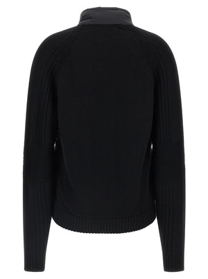 Black Polyamide Cardigan