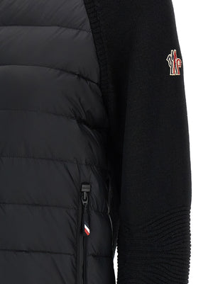 Black Polyamide Cardigan