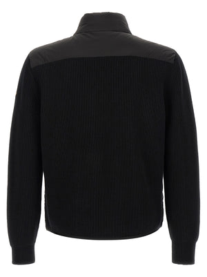 Black Polyamide Cardigan
