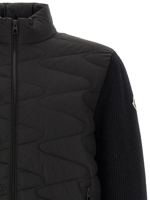 Black Polyamide Cardigan