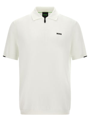 White Cotton Polo Shirt