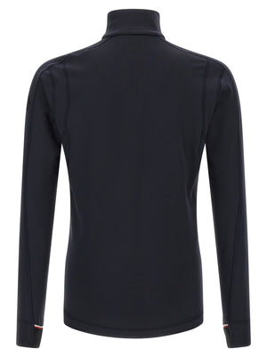 Blue Polyamide Sweatshirt