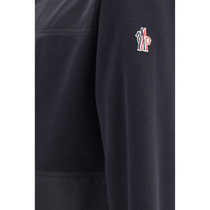 Black Polyester Sweatshirt