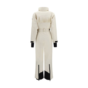 White Polyester Jumpsuit