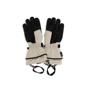 Beige Polyamide Gloves