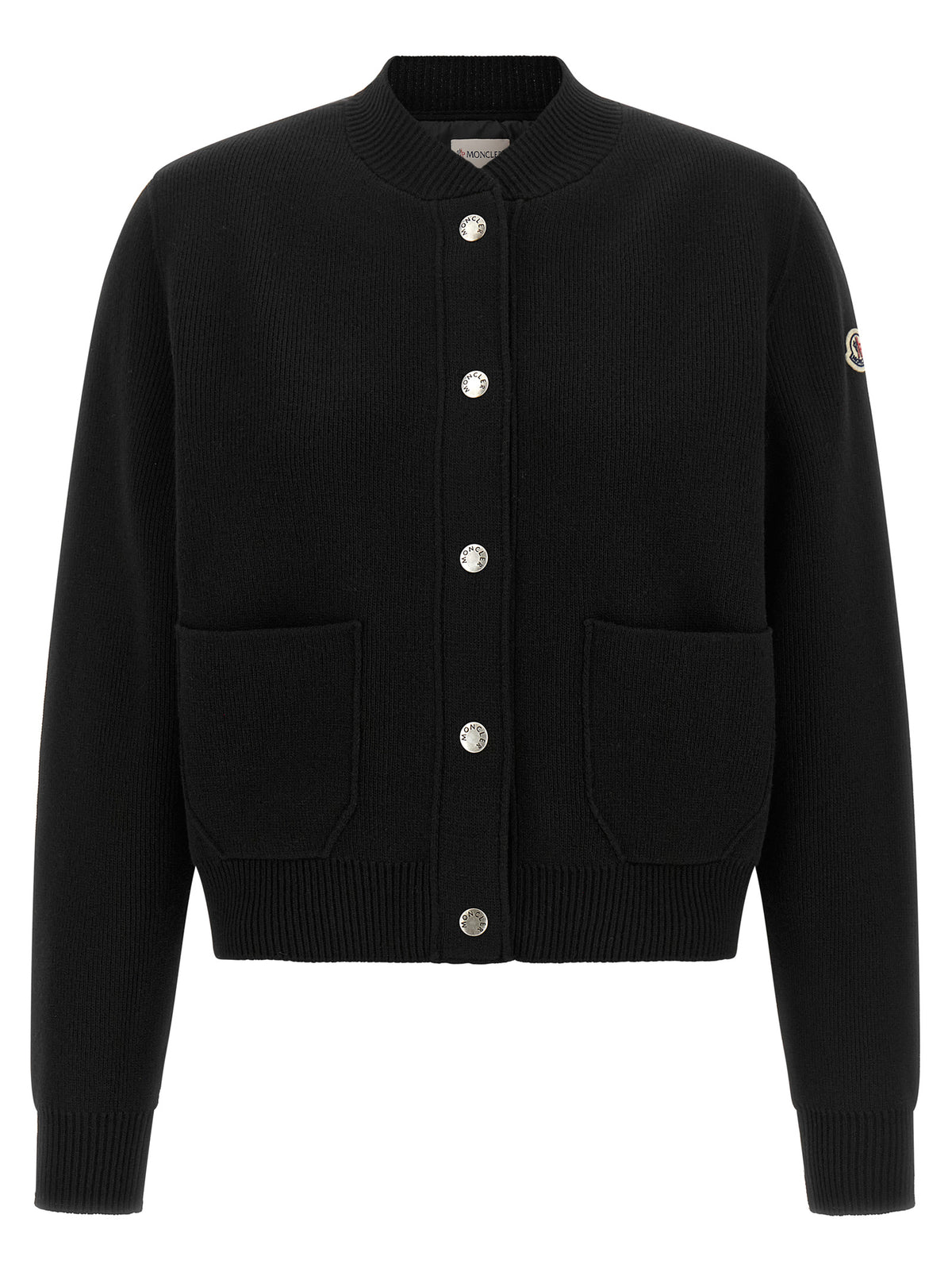 Black Polyamide Cardigan