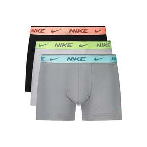 Gray Cotton Men's Boxer