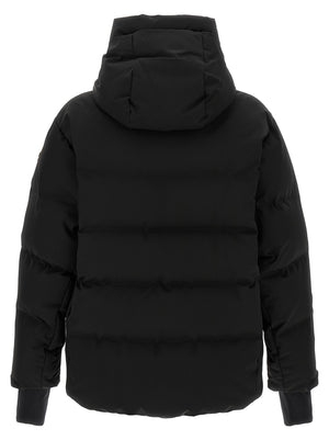 Black Polyamide Full-Length Jacket