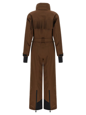 Brown Polyamide Sportswear