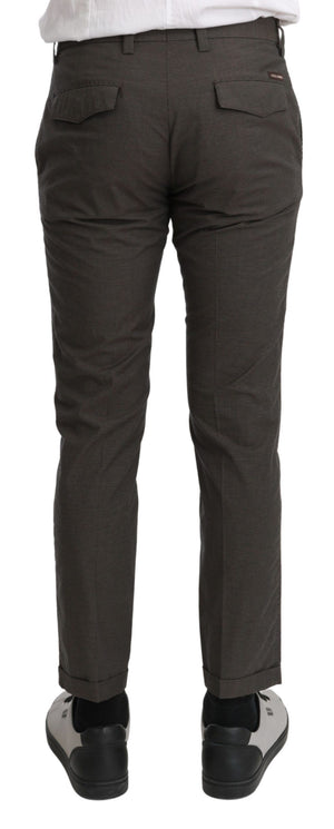 Dolce & Gabbana Braun Casual Herren Hose 100% Baumwolle Hose