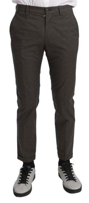 Dolce & Gabbana Braun Casual Herren Hose 100% Baumwolle Hose