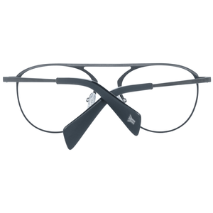 Yohji Yamamoto Schwarze Kunststoffbrille (Gestell)